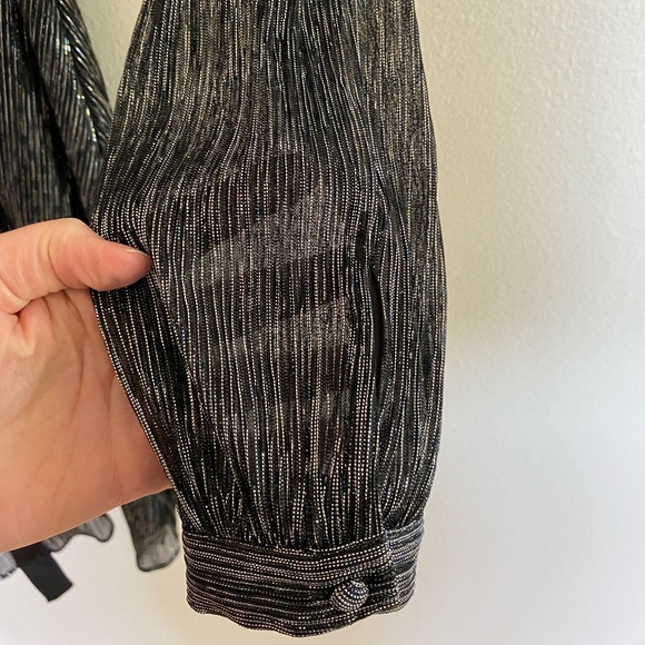 Banana Republic Silver/Black Mini Cocktail Dress, Size 6 - Picture 3 of 4